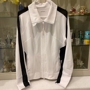 Zella Zipper Jacket with sheer panels